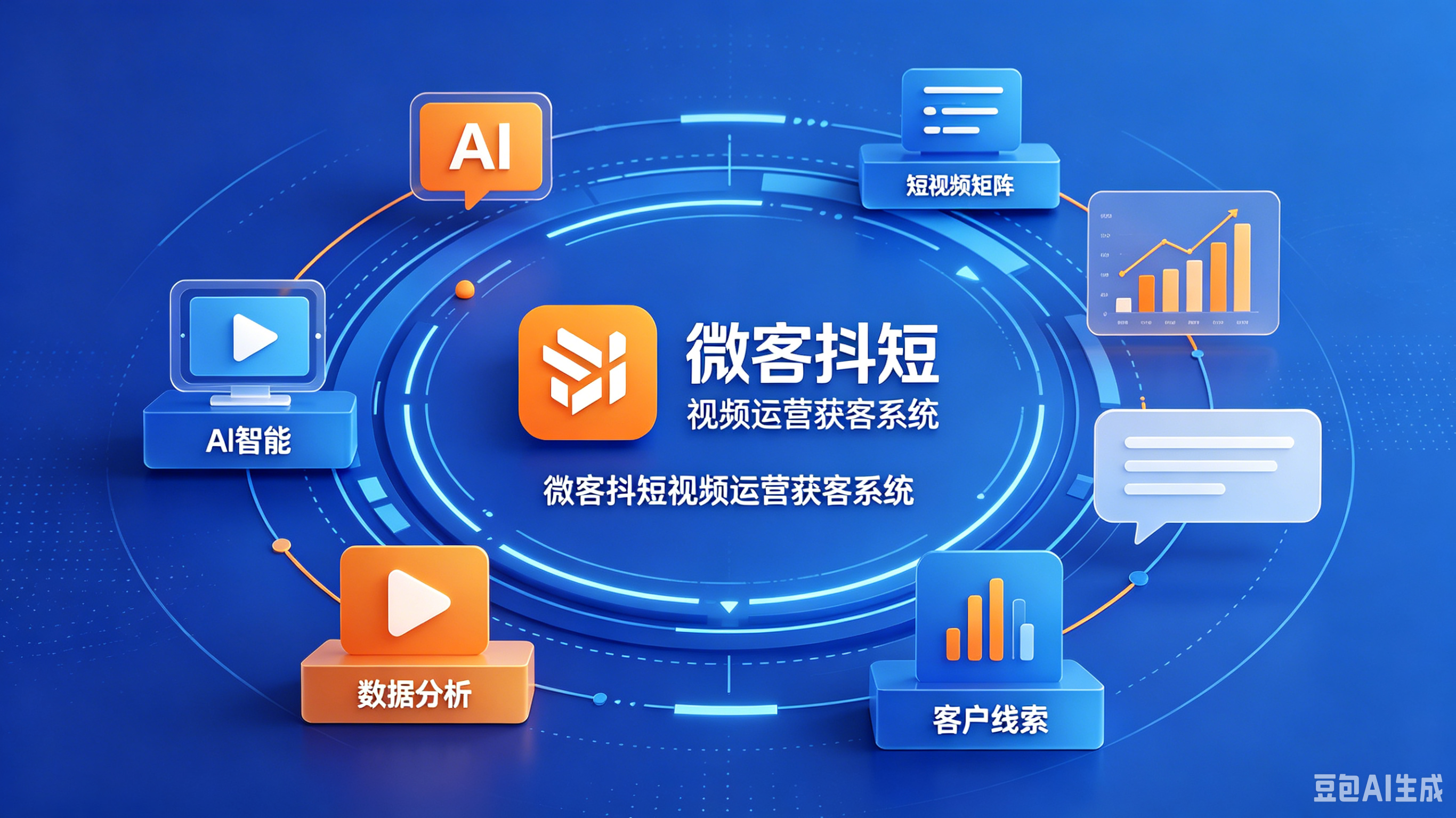 龙山微客抖短视频运营系统原理